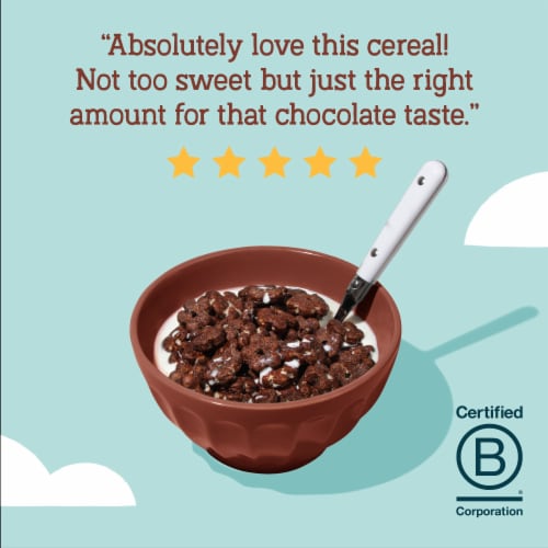 Real Cocoa Sunflower Cereal 8oz Perspective: top