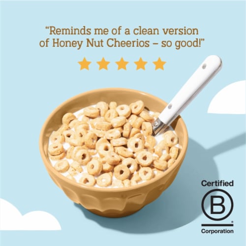Simply Honey Oat Protein Cereal Perspective: top