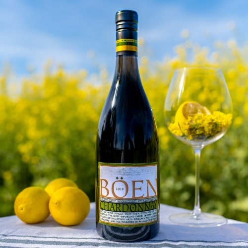Boen Chardonnay Santa Barbara Monterey & Sonoma Counties White Wine Perspective: top