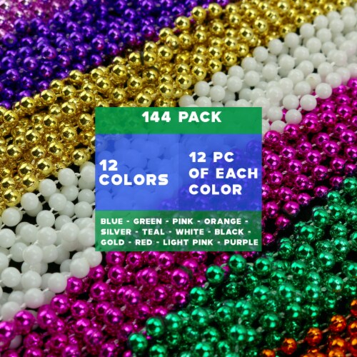 mardi gras beaded necklaces