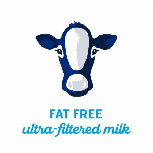Fairlife Fat Free Lactose Free & High-Protein Ultra-Filtered Milk Perspective: top