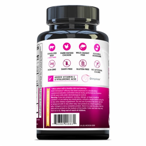 Vitauthority Multi Collagen Burn Capsules Perspective: top