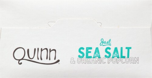 Quinn® Just Sea Salt Microwave Popcorn Perspective: top