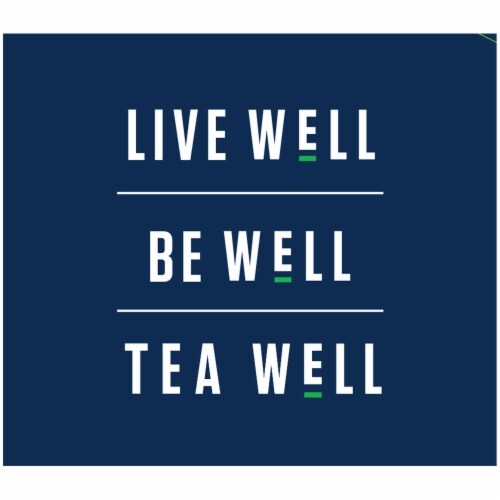 Celestial Seasonings® Tea Well Spearmint Green Energy Herbal Supplement Tea Bags Perspective: top