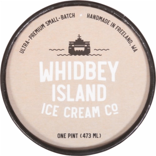 Whidbey Island Now This is Chocolate Ice Cream Pint Perspective: top