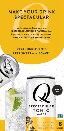 Q Mixers Spectacular Tonic Water Perspective: top