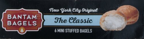 Bantam Bagels The Classic Mini Stuffed Bagels Perspective: top