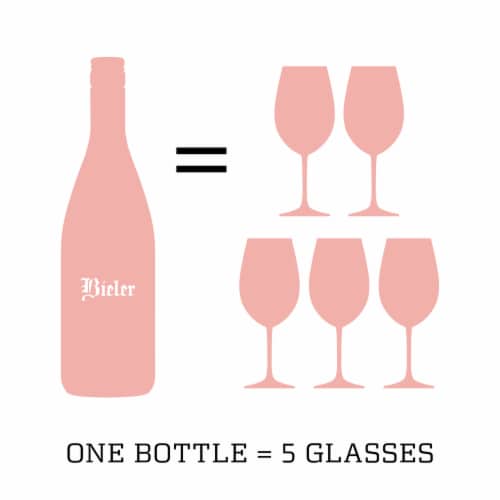Bieler Père & Fils Sabine Rose Provence Pink Wine Perspective: top