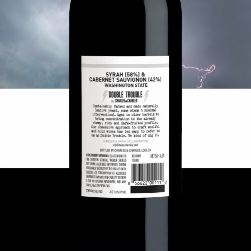 Charles & Charles Post No. 35 Red Blend Washington Red Wine Perspective: top