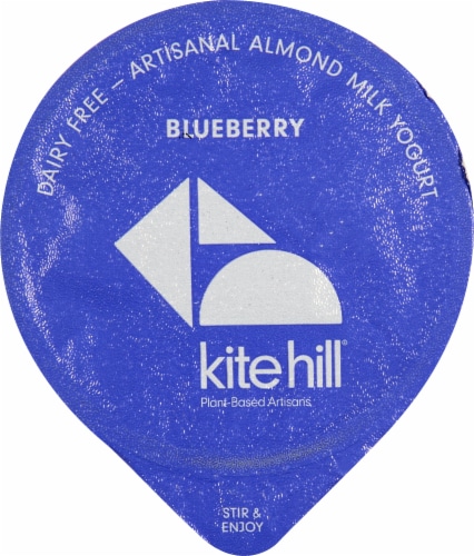 Kite Hill Blueberry Almond Milk Yogurt Perspective: top