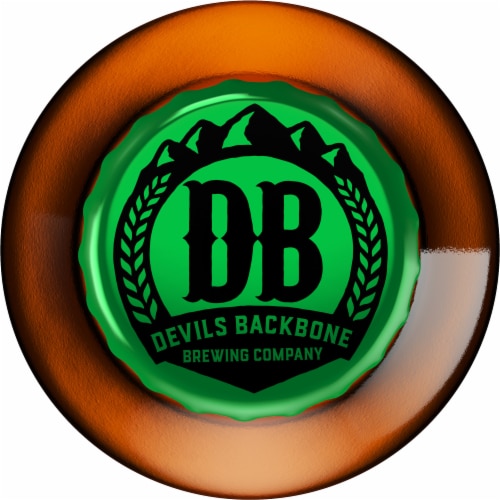 Devils Backbone Brewing Company Eight Point IPA Beer Perspective: top