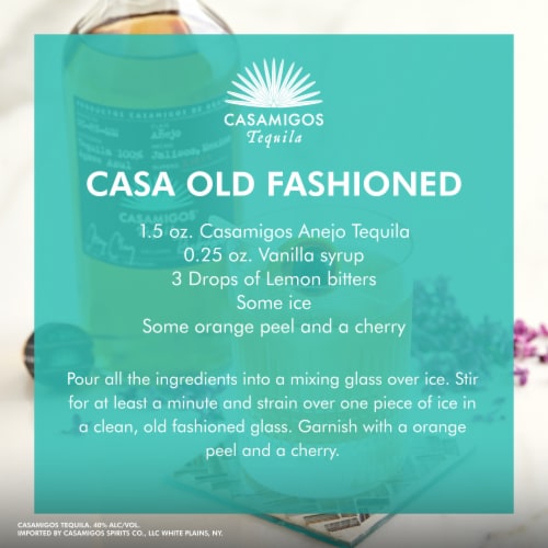 Casamigos Anejo Tequila Perspective: top