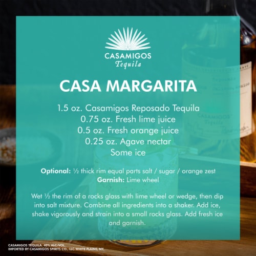 Casamigos Tequila Reposado Perspective: top