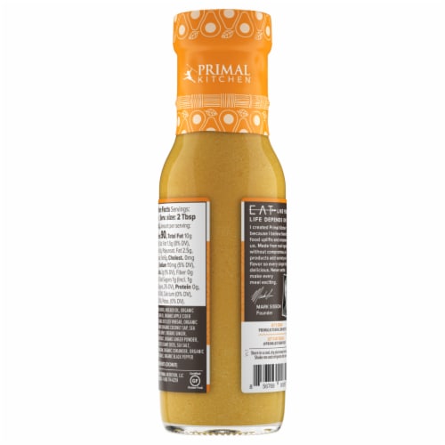 Primal Kitchen Sesame Ginger Vinaigrette & Marinade Perspective: top