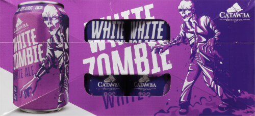 Catawba Brewing Co. White Zombie White Ale Perspective: top