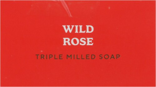 South of France French Milled Oval Soap Climbing Wild Rose Perspective: top
