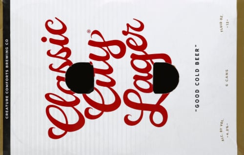 Creature Comforts® Classic City® "Good Cold Beer" Lager Perspective: top