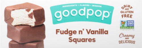 Goodpop® Dairy Free Oatmilk Fudge n' Vanilla Ice Cream Perspective: top
