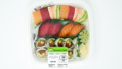 Yummi Sushi Family Value Combo 2 Perspective: top