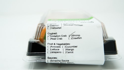 Yummi Sushi Chef Special 1 Perspective: top