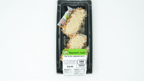 Yummi Sushi Crunchy Shrimp Roll Perspective: top