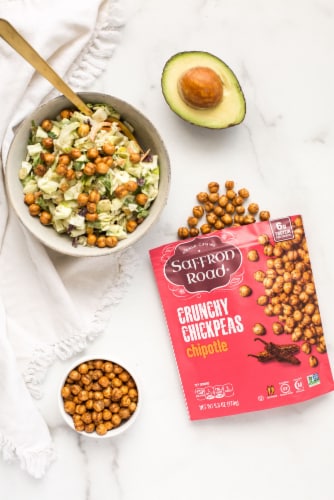 Saffron Road Chipotle Gluten-Free Crunchy Chickpeas Perspective: top