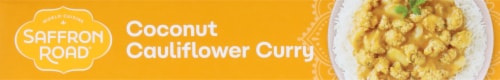 Saffron Road Vegan Coconut Cauliflower Curry Perspective: top