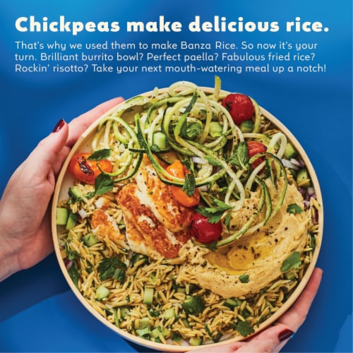 Banza™ Chipotle Tomato Chickpea Rice Perspective: top