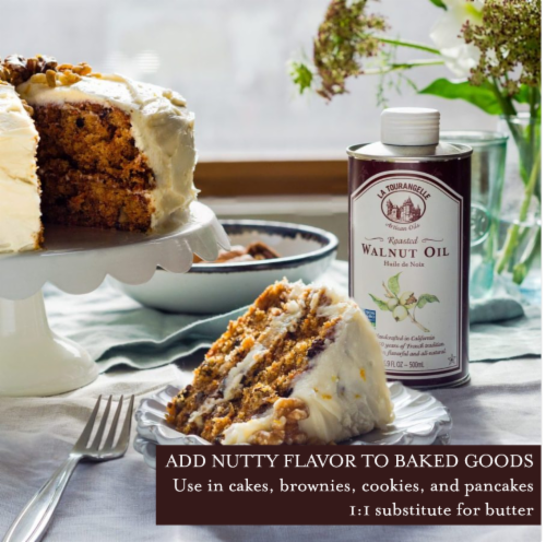 La Tourangelle Roasted Walnut Oil Perspective: top