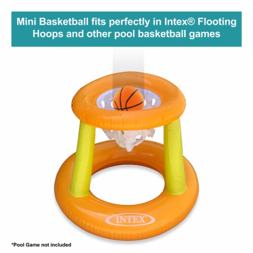 Botabee 5.9  Diameter Swimming Pool Water Mini Basketball 2 Pack Perspective: top