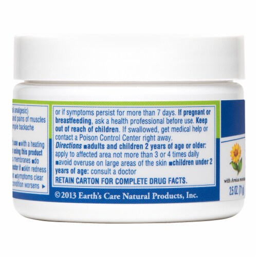 Earth's Care™ Muscle & Joint Rub Perspective: top