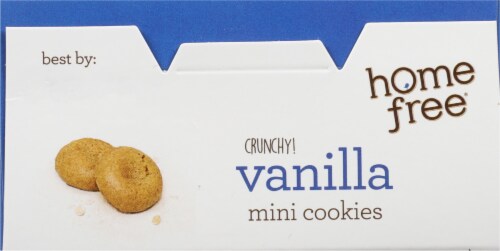 Home Free® Gluten Free Vanilla Mini Cookies Perspective: top