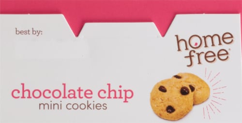Home Free® Mini Chocolate Chip Cookies Perspective: top