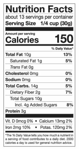 Power Up Mega Omega Premium Trail Mix Perspective: top