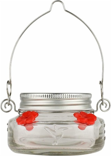 Nature's Way® Mason Jar Hummingbird Feeder Perspective: top