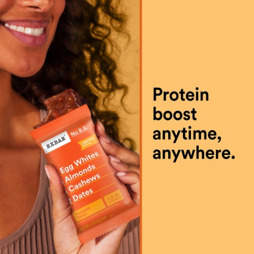 RXBAR Pumpkin Spice Protein Bars Perspective: top