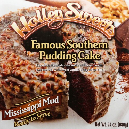 Holley Sweets Mississippi Mud Frozen Pudding Cake Perspective: top