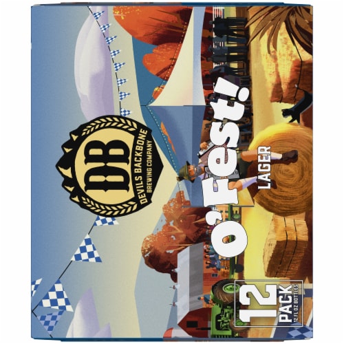 Devils Backbone Brewing Company O'Fest Beer Perspective: top