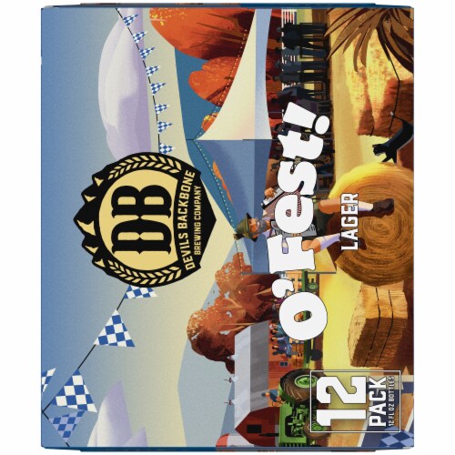 Devils Backbone Brewing Company O'Fest Beer Perspective: top