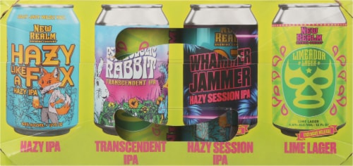 New Realm Brewing IPA Edition Variety Pack Perspective: top