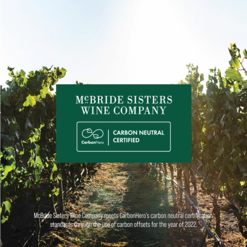McBride Sisters Wine Red Wine Blend Perspective: top