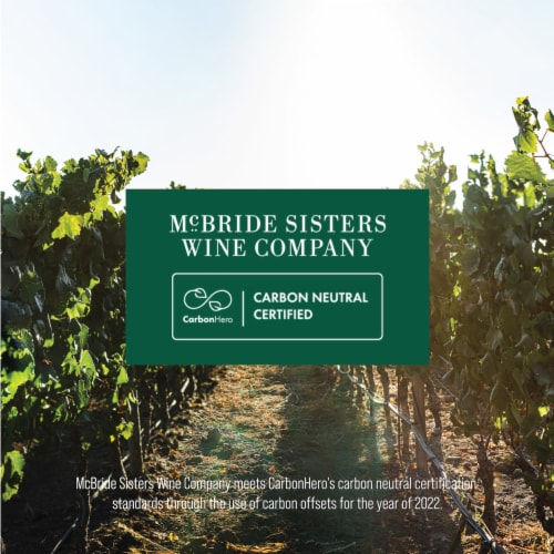 McBride Sisters Wine Sauvignon Blanc Perspective: top