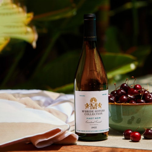 McBride Sisters Collection Pinot Noir California Red Wine Perspective: top