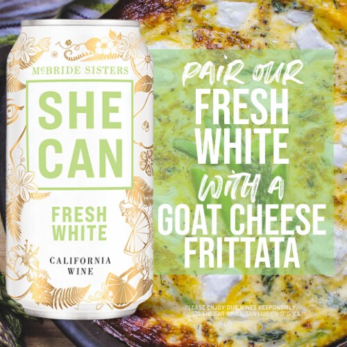 She Can Fresh White Blend California Wine Perspective: top