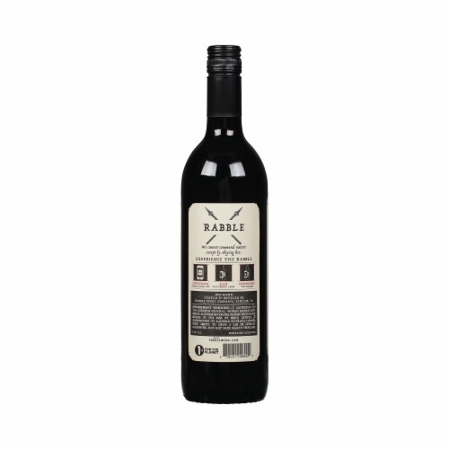 Rabble Paso Robles Red Wine 750 ml Perspective: top