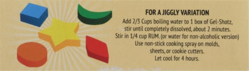 Gel-Shotz™ Pina Colada Gelatin Perspective: top