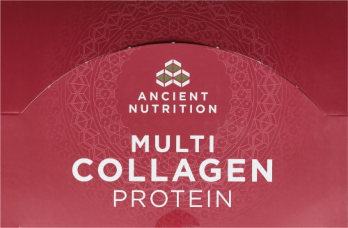 Ancient Nutrition Multi Collagen Protein Powder Stick Packs Perspective: top