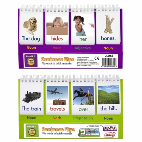 JUNIOR LEARNING Sentence Flips 265 Perspective: top