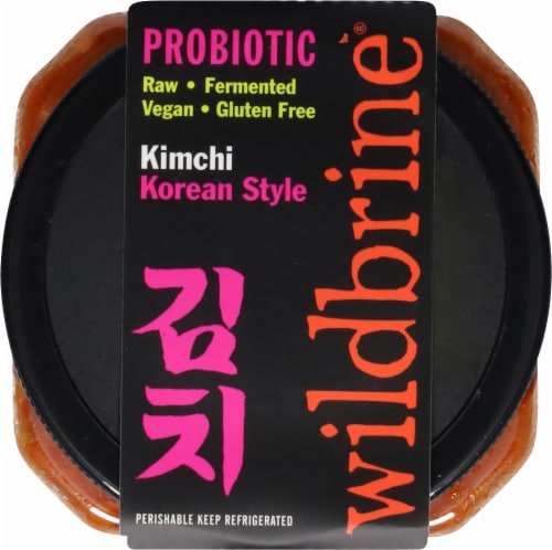 Wildbrine® Gluten Free Vegan Korean Kimchi Perspective: top