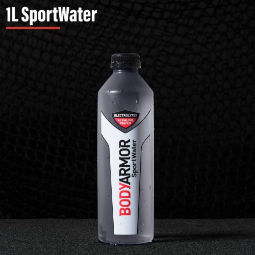 BODYARMOR SportWater Electrolyte Sports Drink Bottle Perspective: top